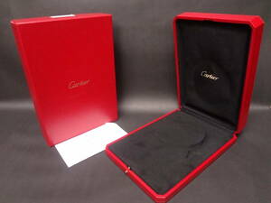 Cartier カルティエ ネックレス ケース 空箱 ボックス 特大 約26×18cm