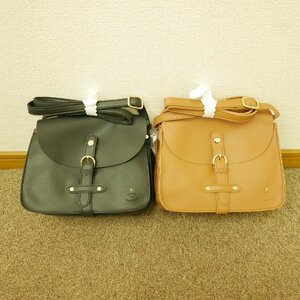 favori vie nouvelle ファボリ ヴィー ヌーヴェル レディース ショルダー バッグ 2点セット BLACK/CAMEL まとめ売り