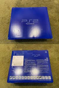 店頭展示品　新品未使用品　ps2 初代　SONY ソニー PlayStation PS2 チャコール・ブラック SCPH-10000 CB 本体セット