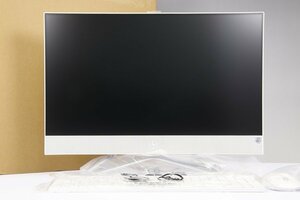 【 極美品 | 使用10時間 】 HP All-in-One 24-df0043jp 【 i7-10700T | 16GB | NVMe SSD 256GB + HDD2TB | GeForce MX330 | タッチ液晶 】