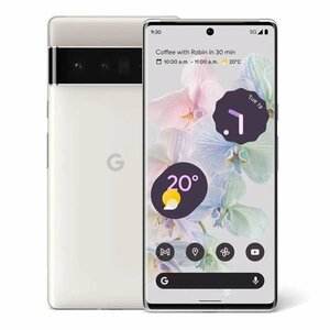 新品 未使用 Google Pixel6 Pro 128GB Cloudy White SIMフリー SIMロック解除済