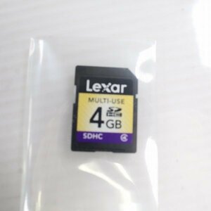 【訳あり】Lexar(レキサー) SDカード 4GB 60010168