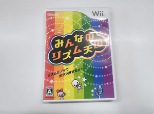 100円～◎Wii みんなのリズム天国 Wiiソフト Nintendo 任天堂 ニンテンドー