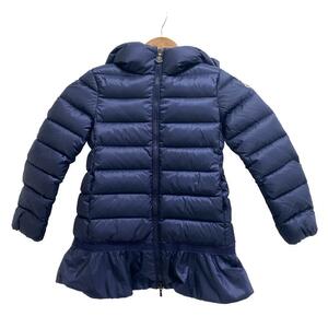 MONCLER/モンクレール 17年 6anni116cm ナイロン ダウンジャケット ネイビー キッズ ブランド