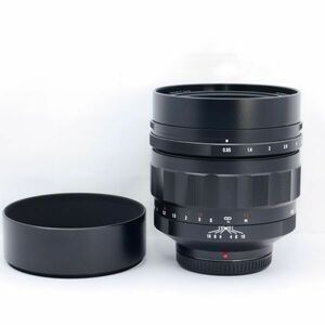 ☆極上美品・完動☆VOIGTLANDER NOKTON 60mm F0.95 マイクロフォーサーズマウント フォクトレンダー 単焦点レンズ☆保証付☆B891