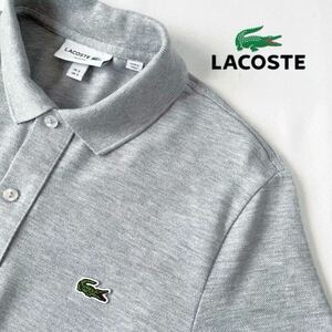 ラコステ LACOSTE ポロシャツ 3 (M) グレー 半袖 シャツ 