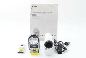 ★実用品★ Sony ソニー HDR-AS100V アクションカム デジタルビデオカメラ #7194