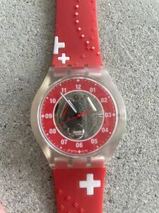 【電池切れ】Swatch　スウォッチ　ヴィンテージ　裏スケ