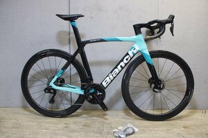 最新コンポ!!■■Bianchi ビアンキ OLTRE XR4 フルカーボン SHIMANO DURA-ACE R9270 Di2 2X12S サイズ55 2022年モデル 超美品