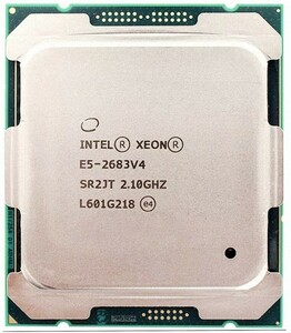 2個セット Intel Xeon E5-2683 v4 SR2JT 16C 2.1GHz 40MB 120W LGA2011-3 DDR4-2400 国内発