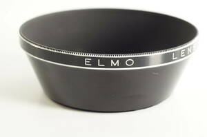 jaB★美品★ELMO LENS HOOD 52mm エルモ 52mm径 ネジ込み式 メタル レンズフード