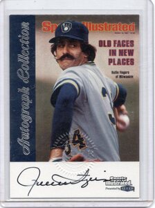 1999 Sports Illustrated Greats of the Game 「ROLLIE FINGERS」 Autograph 刻印入り直筆サイン　