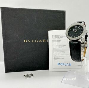 【ブルガリ1円〜】BVLGARI BB33SL ブルガリブルガリ 腕時計 ボーイズ デイト 稼動品 中古 86UU19 