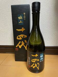 【未開栓】十四代 純米大吟醸 極上諸白 生詰 日本酒 720ml 15% 製造年月：2024年 箱付