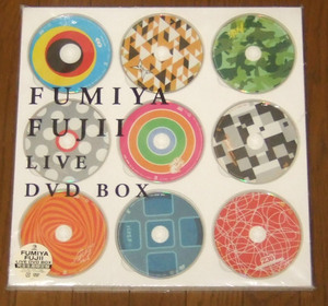 新品 FUMIYA FUJII LIVE DVD BOX 藤井フミヤ