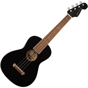 Fender Avalon Tenor Ukulele Black テナーウクレレ 〈フェンダー〉