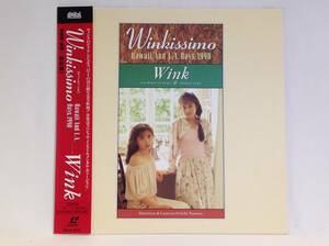 ◆360◆LD Wink ウィンク / 相田翔子・鈴木早智子 / Winkissimo / 帯付き 歌詞付き 中古 レーザーディスク / 昭和 アイドル / Live 90年代