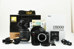 【箱付き・付属品多数】 Nikon ニコン D5000 レンズキット デジタル一眼カメラ #1446