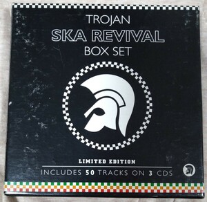 TROJAN SKA REVIVAL BOX SET limited edition includes 50 tracks on 3 cds 廃盤輸入盤3枚組中古CD トロージャン スカ リバイバル TJETD146