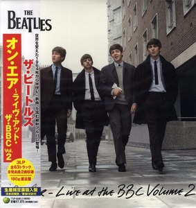 限定！ビートルズ伝説のライヴ音源！帯付き日本盤！The Beatles / On Air - Live At The BBC Vol. 2 ＜３枚組180g重量盤＞