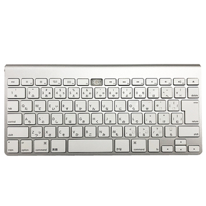 ワイヤレスキーボード Wireless Keyboard Apple アップル 純正 A1314 日本語 通電確認済 訳あり キートップ欠損有 PCパーツ 部品 YA2539