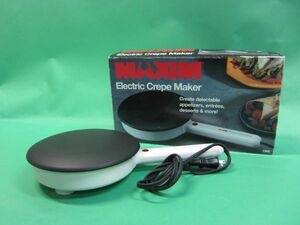 MAXIM Electric CrepeMaker ハンドクレープメーカー　CM5 固定式 salton(ソルトン)