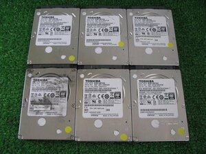 KA4217/2.5インチHDD 6台/TOSHIBA 500GB