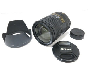 Nikon AF-S DX NIKKOR 18-300mm F3.5-5.6 G ED VR 高倍率ズーム レンズ HB-58純正フード付 ニコン [管NI2729]