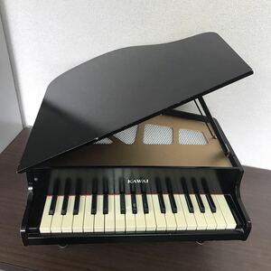 KAWAI カワイ　ミニピアノ　トイピアノ　グランドピアノ　ブラック　河合楽器　おもちゃ　日本製/G-2