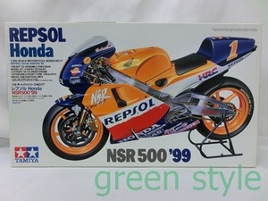 ＃ TAMIYA　1/12オートバイシリーズNO.77　レプソル　REPSOL　Honda NSR500 