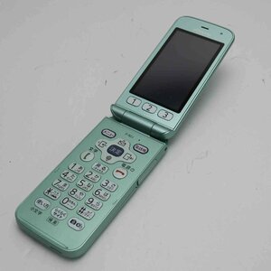 超美品 F-02J らくらくホン ミントグリーン 即日発送 ガラケー DoCoMo 富士通 本体 白ロム あすつく 土日祝発送OK