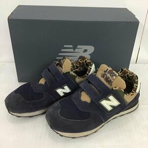 New Balance 21.5cm ニューバランス その他シューズ その他シューズ YV574HN キッズ 21.5cm 箱有 スニーカー 紺 / ネイビー / 10089350