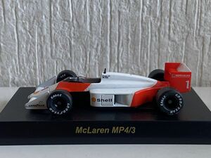 京商 1/64 マクラーレン MP4/3 #1 KYOSHO McLaren F1