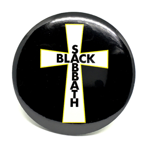 デカ缶バッジ 5.7cm　BLACK SABBATH 2 ブラックサバス Ozzy Osbourne オジーオズボーン