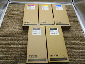 EPSON エプソン◆純正インク 5色セット ICY60 ICVM60 ICBK60 ICMB60 ICC60 マゼンタ イエロー ブラック シアン◆未使用品 F10002