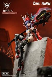 ○新品　1/9　女性アクションフィギュア　AniMester 核金重 雷鳴特攻隊Barbera Red