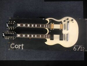 ☆Cort コルト 6／12 DOUBLE NECK ダブルネック Gibson SG ドン・フェルダー/ジミー・ペイジ/ツイスト・太刀川紳一♪