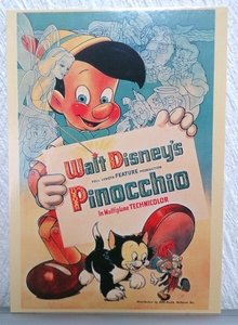 ディズニー ピノキオ ポストカード