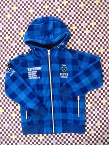  ▲【USED】BLUE CROSS ブルークロス　ジップアップジャンパー　SS(130)▲ 