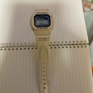 1円スタート　CASIO PROTECTION G-SHOCK ホワイト　ジャンク品