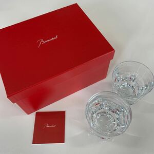 GX817 Baccarat バカラ HARCOURT ABYSSE アルクール アビス OF9.6cm 216ペア グラス ロックグラス 食器 未使用 展示品 洋食器