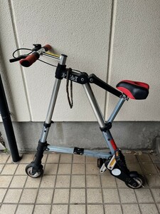 A-RideX 折り畳み式自転車 コンパクト自転車 ミニベロ 浦MY0423-31