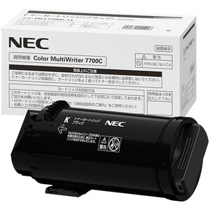 NEC PR-L7700C-14(K) ブラック 純正トナー