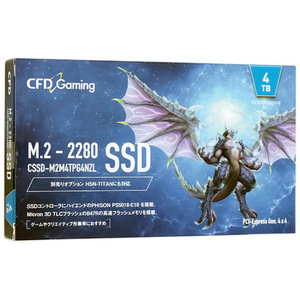 【中古】CFD製 SSD PG4NZL CSSD-M2M4TPG4NZL 4TB 0～100時間以内 元箱あり [管理:1050020921]