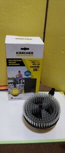 KARCHER アクセサリー　家庭用高圧洗浄機　回転ブラシ　WB 120 未使用　　【箱破れあり　未確認　ジャンク】