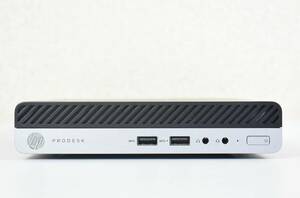 HP ProDesk 400 G4 Desktop Mini PC(japan)/Core i5-8500T/メモリ8GB/NVMe SSD 256GB + HDD 500G/内蔵無線WiFi+Bluetooth/Windows 11/中古