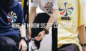送料無料　Mサイズ　NIKE AS M NSW SS TEE CLASSICS　BV7632-100　ナイキ 風車 70年代 メンズ Tシャツ ヴィンテージ　黒タグつき