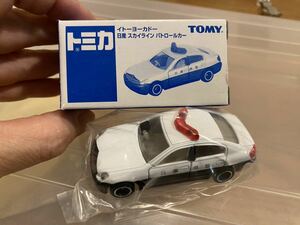 IYイトーヨーカドー特注TOMICAトミカ NISSAN日産 SKYLINEスカイラインパトロールカー(太ワイドタイヤ/兵庫県警) 中国製