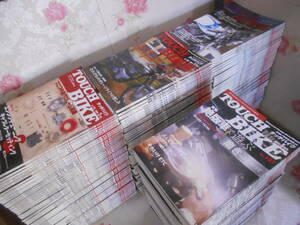 18◎◆／【バイク雑誌】TOUCH　BIKE　タッチバイク　不揃い約250冊セット　No.130～No.142　付録なし　ダブリ多数有り