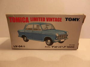 トミカリミテッドビンテージ 1/64 LV-04a 　ダットサン　ブルーバード　1000　＊送料220円～ Tomica Limited Vintage　Datsun bluebird